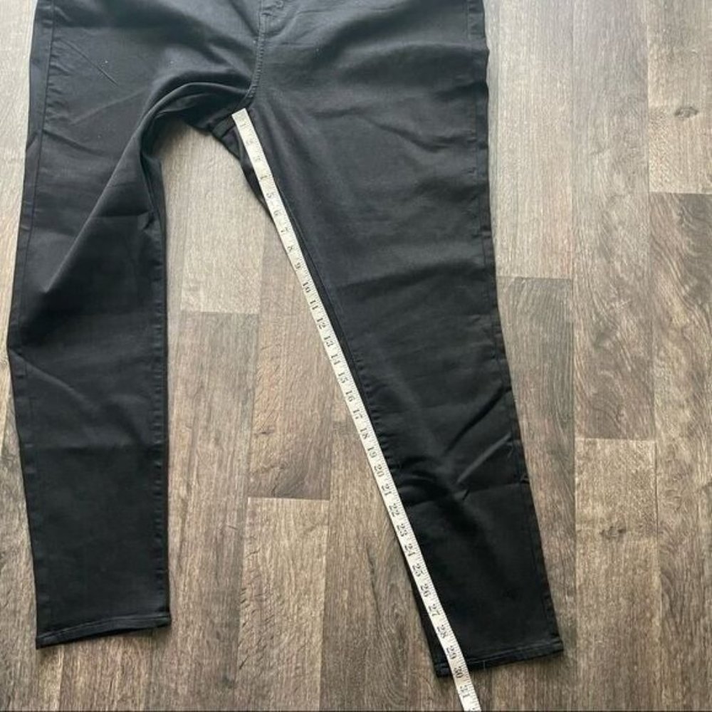 Levi's Black 721 High Rise Skinny Jeans Size 22W - Picture 7 of 9